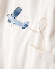 1S940810  KOMPLET ZA BEBE MAJICA+D.DIO+KAPA+CARAPE