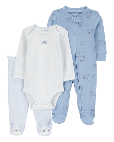 1S991910  KOMPLET ZA BEBE GEGICE+BODI+D.DIO