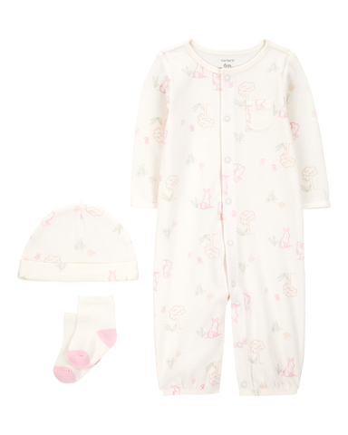 1S993510  KOMPLET ZA BEBE GEGICE+KAPA+CARAPE