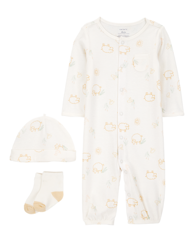 1S993610  KOMPLET ZA BEBE GEGICE+KAPA+CARAPE