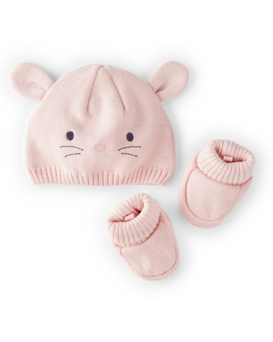 1T003610  KOMPLET ZA BEBE KAPA+PAPE