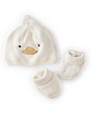 1T003810  KOMPLET ZA BEBE KAPA+PAPE