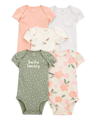 1T100410  BODI ZA BEBE K/R 5KOM/PAK