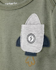 1T122010  BODI ZA BEBE K/R 5KOM/PAK