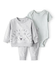 1T267310  KOMPLET ZA BEBE DUKS+BODI+D.DEO