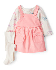 1T567310  KOMPLET ZA BEBE TREG.HALJINA+MAJICA+HULAHOPKE