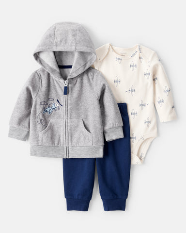 KOMPLET ZA BEBE DUKS JAKNA+BODI+D.DIO