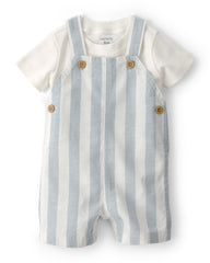 KOMPLET ZA BEBE- ROMPER+MAJICA