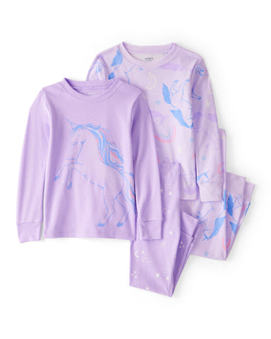 2T525410  PIDZAMA ZA DJEVOJCICE 2KOM/PAK