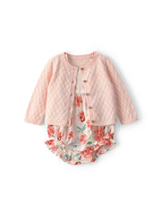 KOMPLET ZA BEBE- DZEMPER+ROMPER